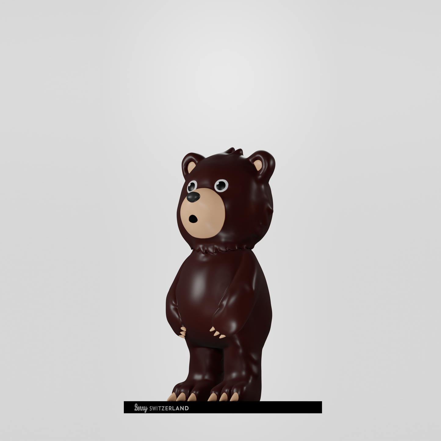 Berny | The Artist Bernese Bear | Resin Art Toy